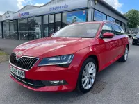 Second-hand Skoda Superb SE L Executive 2016 Roșu Break