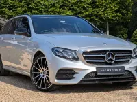 Used Mercedes E400 AMG line 340 HP (250 kW) 2020 Silver Estate