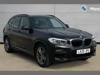 Used BMW X3 M Sport 187 HP (137 kW) 2020 Black SUV