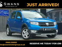 Used Dacia Sandero Ambiance 90 HP (66 kW) 2016 Blue Hatchback