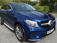 Used Mercedes GLE350 AMG Line Premium Plus 2016 Blue Coupe