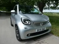 Used Smart ForTwo Coupé Premium 90 HP (66 kW) 2015 Silver Coupe