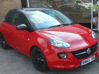Used Vauxhall Adam S 70 HP (51 kW) 2016 Red Hatchback