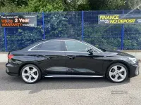 Used Audi A3 S-Line 150 HP (110 kW) 2024 Black Sedan