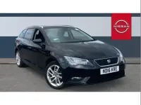Used Seat Leon SE Dynamic 108 HP (79 kW) 2016 Black Estate