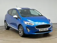 Used Ford Fiesta Trend 85 HP (62 kW) 2019 Blue Hatchback