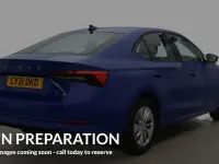 Used Skoda Octavia SE Technology 110 HP (80 kW) 2020 Blue Hatchback