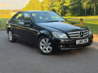 Käytetty Mercedes C180 Executive 2010 Musta Sedan