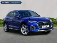 Used Audi Q5 S-Line 204 HP (150 kW) 2023 Blue SUV