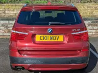 Used BMW X3 Luxury Line 185 HP (136 kW) 2011 Red SUV