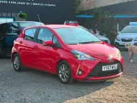 Used Toyota Yaris 2017 Red Hatchback