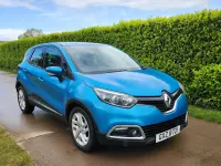 Used Renault Captur Dynamique 90 HP (66 kW) 2014 Blue SUV