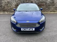 Used Ford Focus Titanium 120 HP (88 kW) 2017 Blue Hatchback
