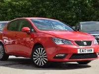 Used Seat Ibiza SE Technology 90 HP (66 kW) 2017 Red Hatchback