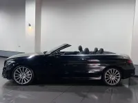 Used Mercedes C300 AMG line 245 HP (180 kW) 2017 Black Cabriolet
