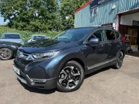 Used Honda CR-V Hybrid 184 HP (135 kW) 2021 Blue SUV