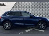 Used Audi Q5 S-Line 190 HP (139 kW) 2017 Blue SUV