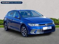 Used VW Polo Life 80 HP (58 kW) 2022 Blue Hatchback