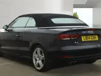 Used Audi A3 Cabriolet Sport 180 HP (132 kW) 2014 Midnight black Cabriolet