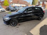 Used BMW 118 Sport Line 2017 Black Hatchback