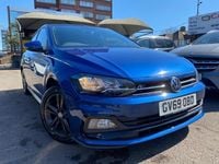 Used VW Polo R-line 2019 Blue Hatchback