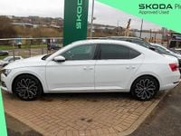 Used Skoda Superb LAURIN & KLEMENT 276 HP (202 kW) 2023 Moon white metallic Hatchback