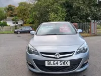 Used Vauxhall Astra Excite 115 HP (84 kW) 2014 Silver Hatchback