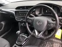 Used Vauxhall Corsa Edition 102 HP (75 kW) 2022 Black Hatchback