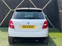 Used Skoda Fabia 105 HP (77 kW) 2014 White Hatchback