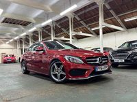Used Mercedes C250 AMG Line Premium 2014 Red Sedan