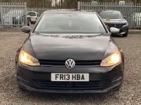 Used VW Golf VII SE 2013 Black Hatchback