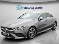 Usado Mercedes CLA200 AMG line 163 CV (119 kW) 2019 Gris Coupe