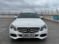 Used Mercedes C200 SE 136 HP (100 kW) 2016 White Estate