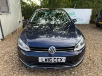 Used VW Golf VII GT 2016 Blue Hatchback