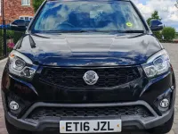 Used SsangYong Korando 178 HP (130 kW) 2016 Black SUV