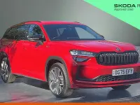 Used Skoda Kodiaq SportLine 193 HP (141 kW) 2025 Red SUV