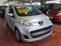 Used Peugeot 107 68 HP (50 kW) 2009 Silver Hatchback