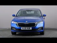 Used Skoda Octavia SE Technology 110 HP (80 kW) 2021 Blue Hatchback