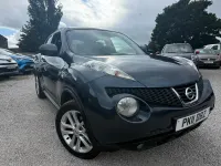 Used Nissan Juke Tekna 110 HP (80 kW) 2011 Blue SUV