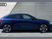 Used Audi A3 Black Edition 147 HP (108 kW) 2024 Blue Hatchback