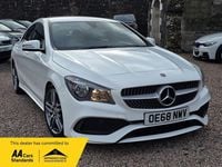 Used Mercedes CLA180 AMG line 122 HP (89 kW) 2018 White Sedan