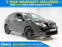 Used Nissan Qashqai Tekna 110 HP (80 kW) 2017 Black SUV