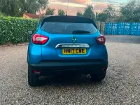 Used Renault Captur Dynamique 120 HP (88 kW) 2017 Blue/black SUV