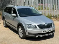 Used Skoda Octavia Scout 4x4 2015 Silver Estate