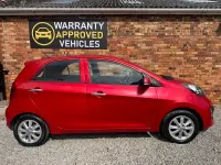 Used Kia Picanto 84 HP (61 kW) 2012 Red Hatchback