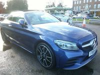 Used Mercedes C300 AMG Line Premium Plus 2019 Blue Coupe