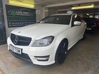 used Mercedes C220 C-Class 2.1CDI AMG Sport Edition G-Tronic+ Euro 5 (s/s) 2dr