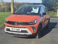 Used Vauxhall Crossland SRi 130 HP (95 kW) 2021 Orange SUV