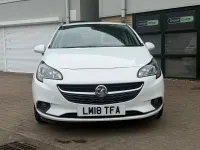 Used Vauxhall Corsa 75 HP (55 kW) 2018 White Hatchback