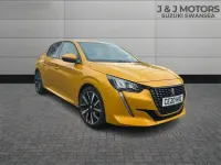 Usado Peugeot 208 Allure 75 HP (55 kW) 2020 Amarelo Citadino